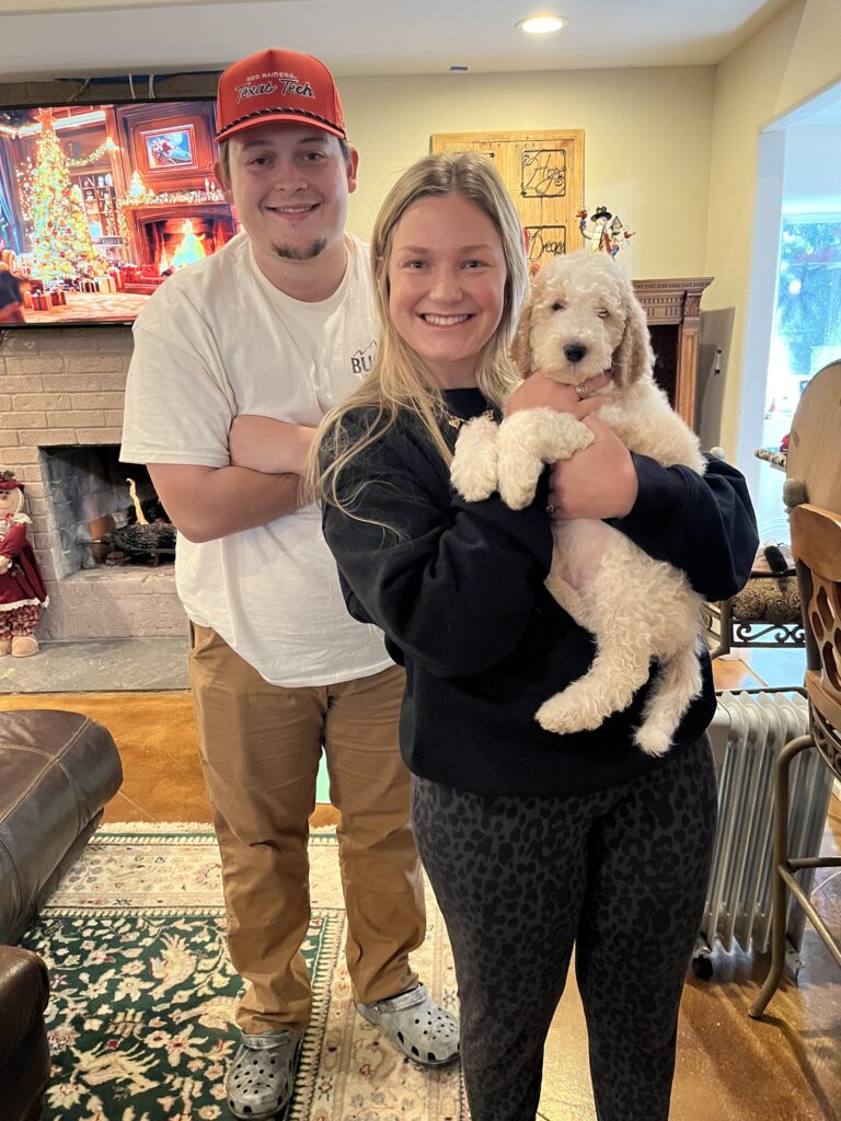 Whiskey Golden Doodle Puppy in Texas