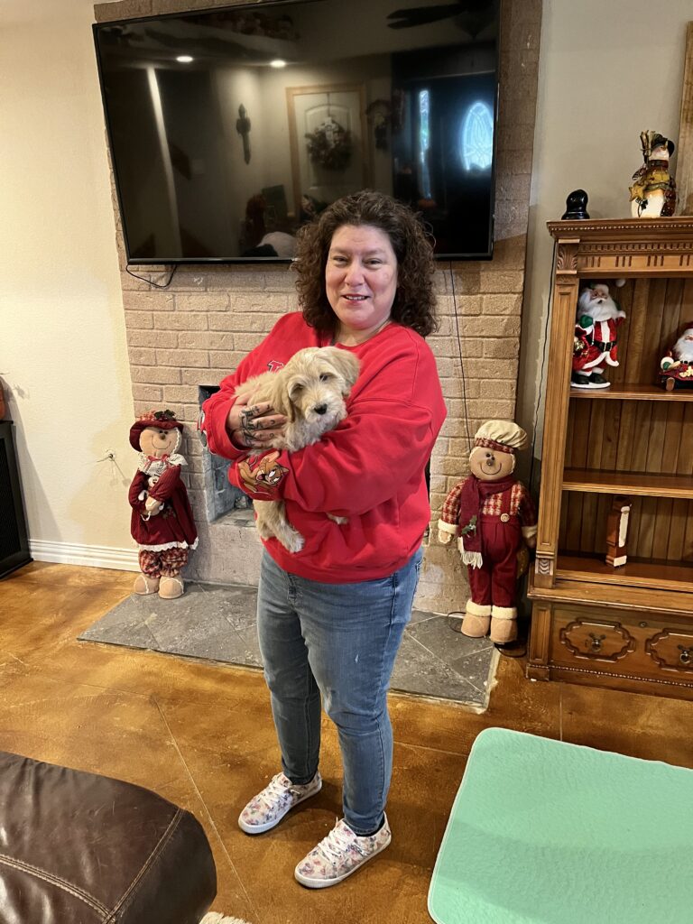 Winnie Golden Doodle Puppy in Texas