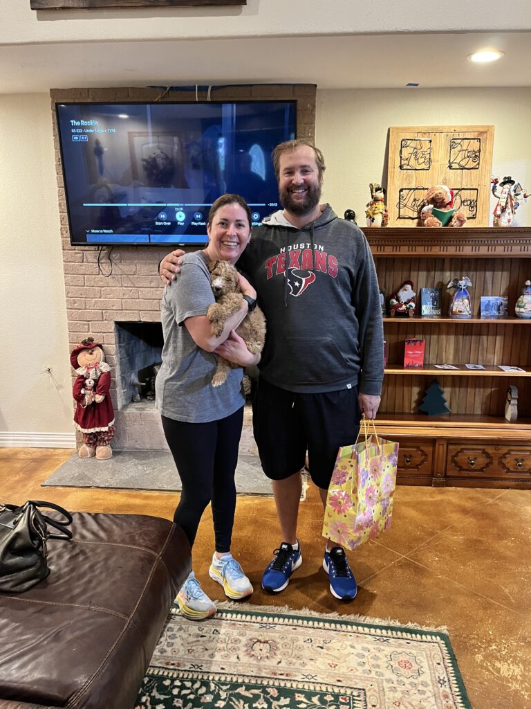 Remy Rose Golden Doodle Puppy in Texas